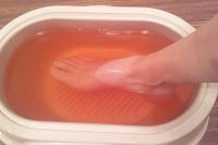 溝の口心逢のパラフィンのフットケア